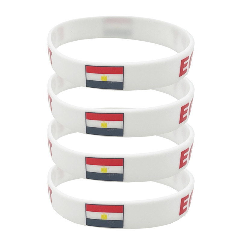 2pcs Egypt Flag Silicone Brace - огляд і ціна Men Accessories Egypt